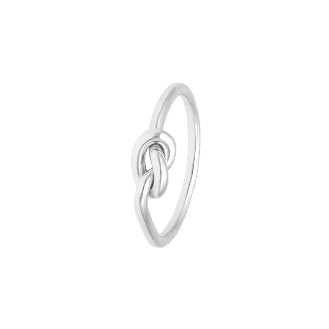 Anello Nodo medio in argento 925 - collezione Basic - Adami Gioielli