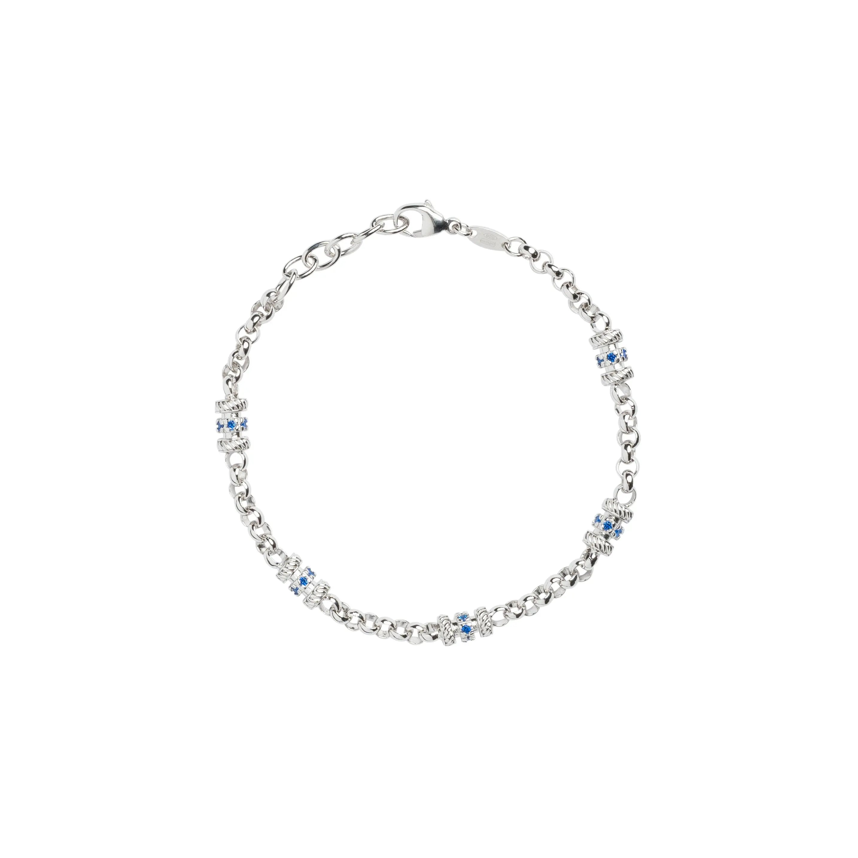 Bracciale Rolò Greca blu - collezione Nuance Adami Gioielli