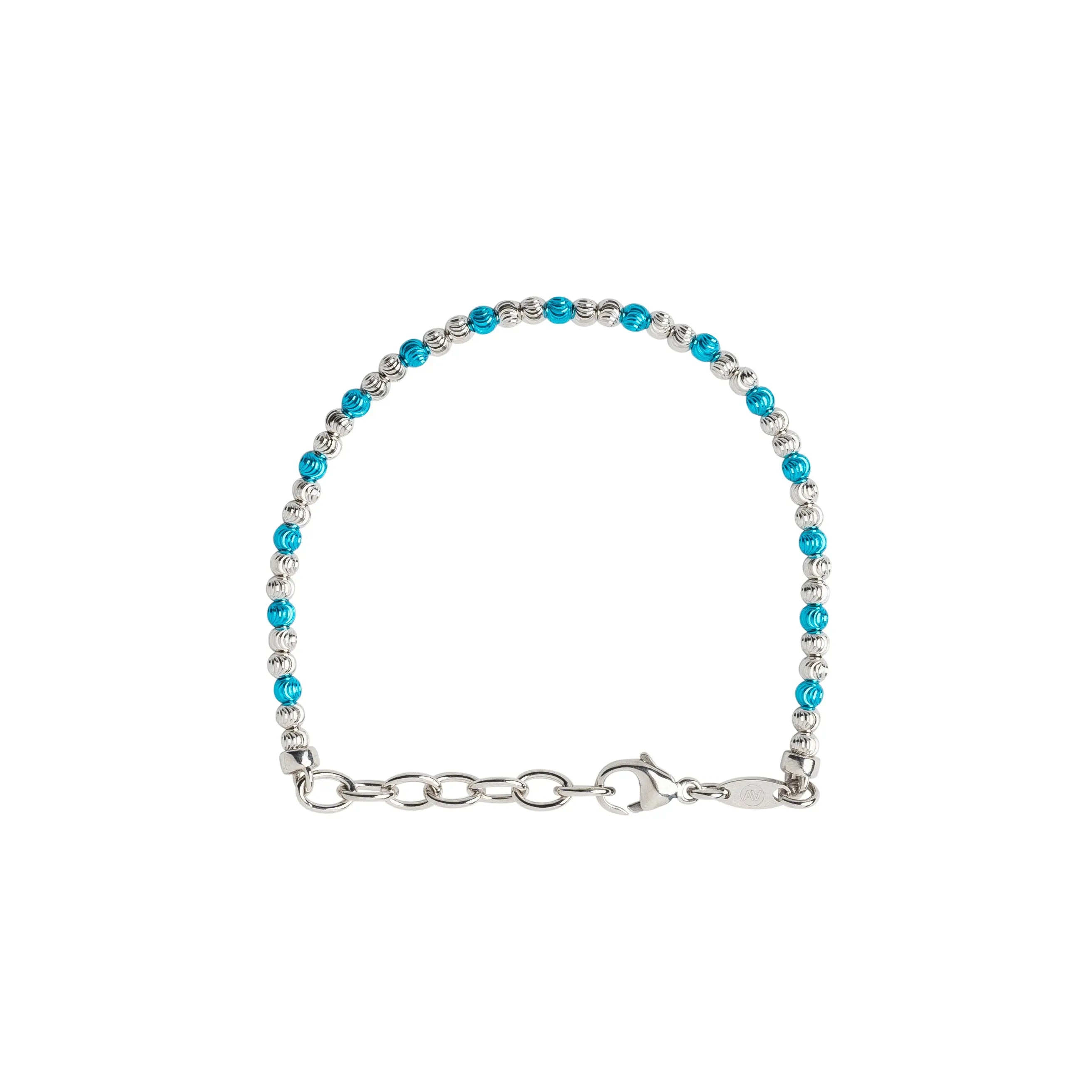 Bracciale Sparkle Moon Mini azzurro Adami Gioielli