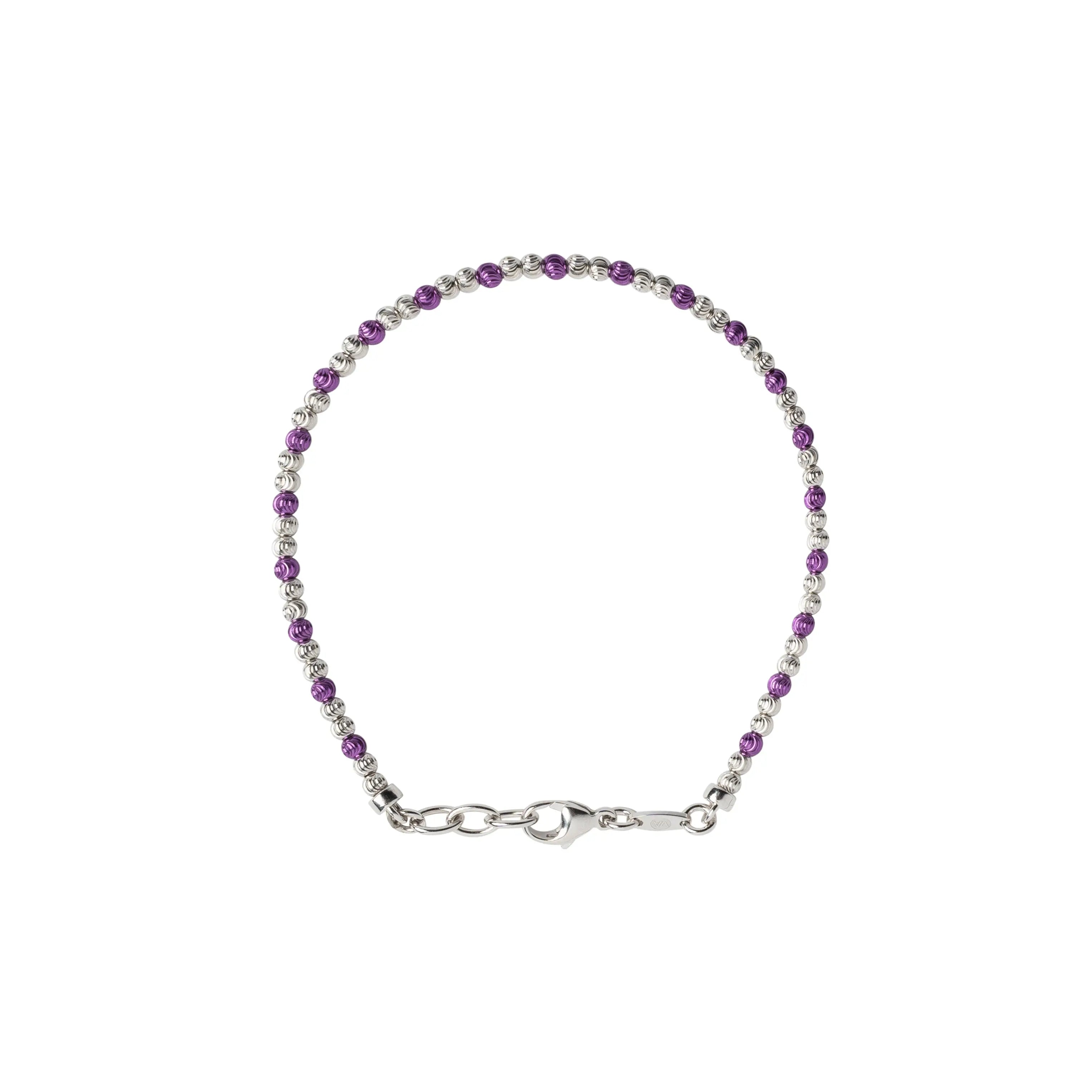 Bracciale Sparkle Moon Mini viola Adami Gioielli
