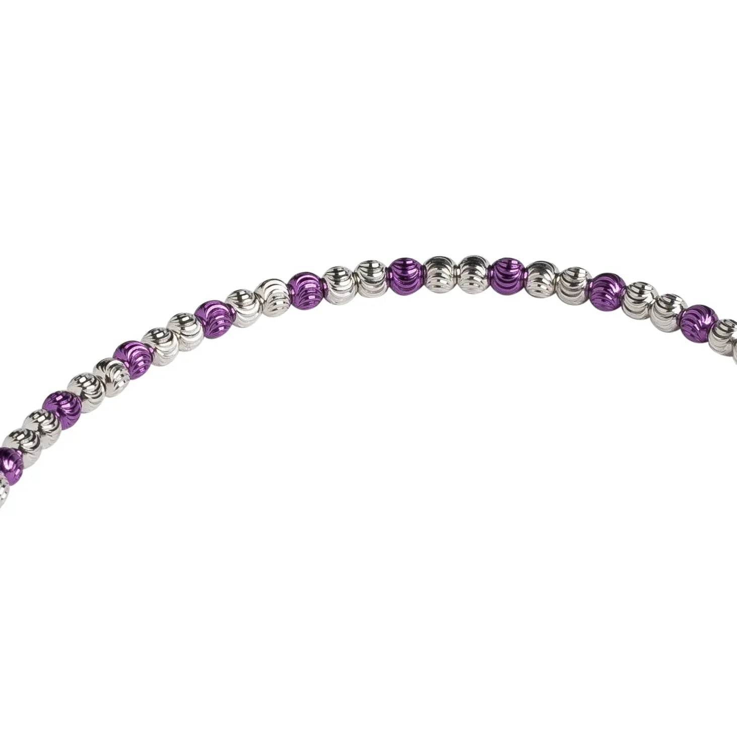 Bracciale Sparkle Moon Mini viola Adami Gioielli
