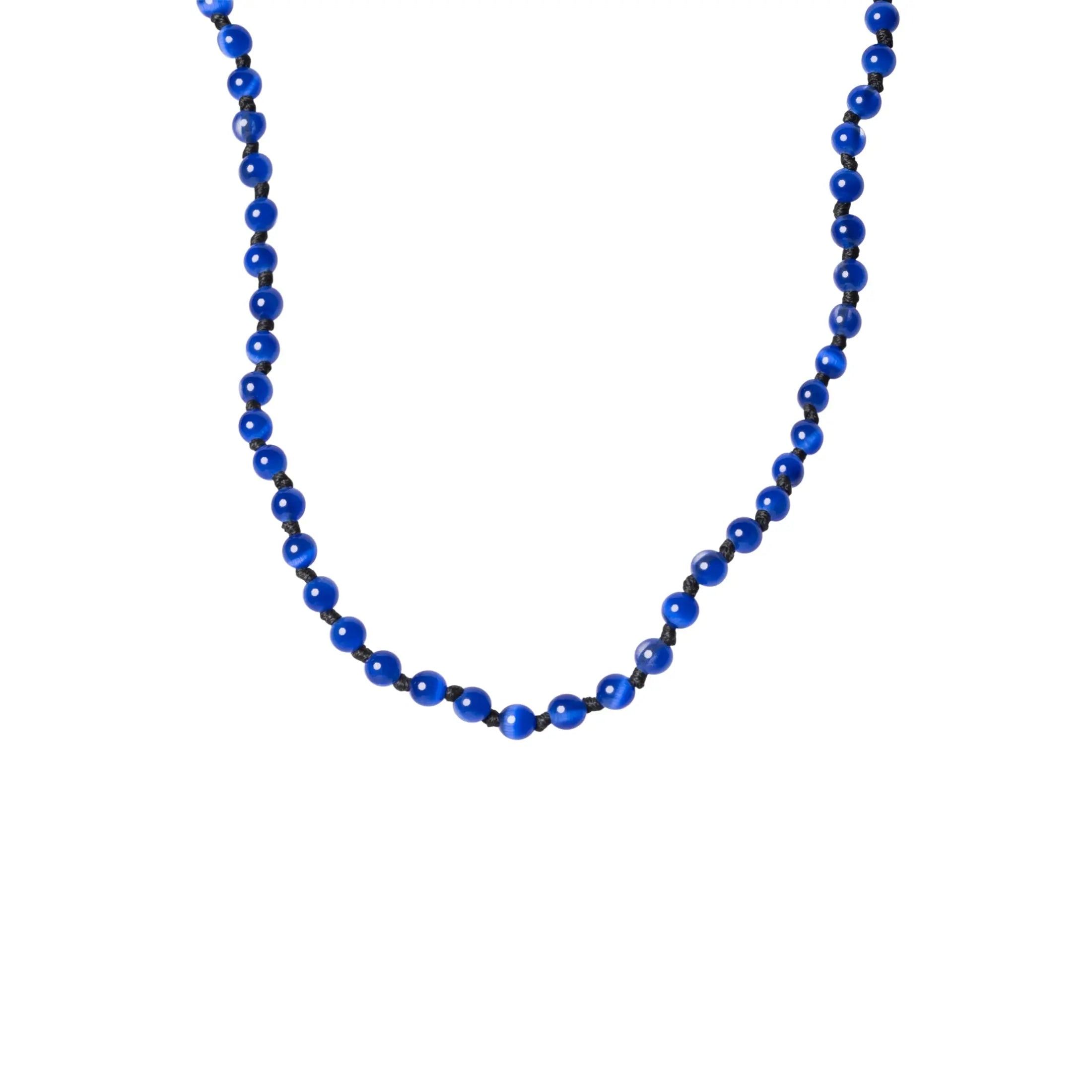 Collana Armonia in argento 925 color blu – collezione Emozioni Adami Gioielli 