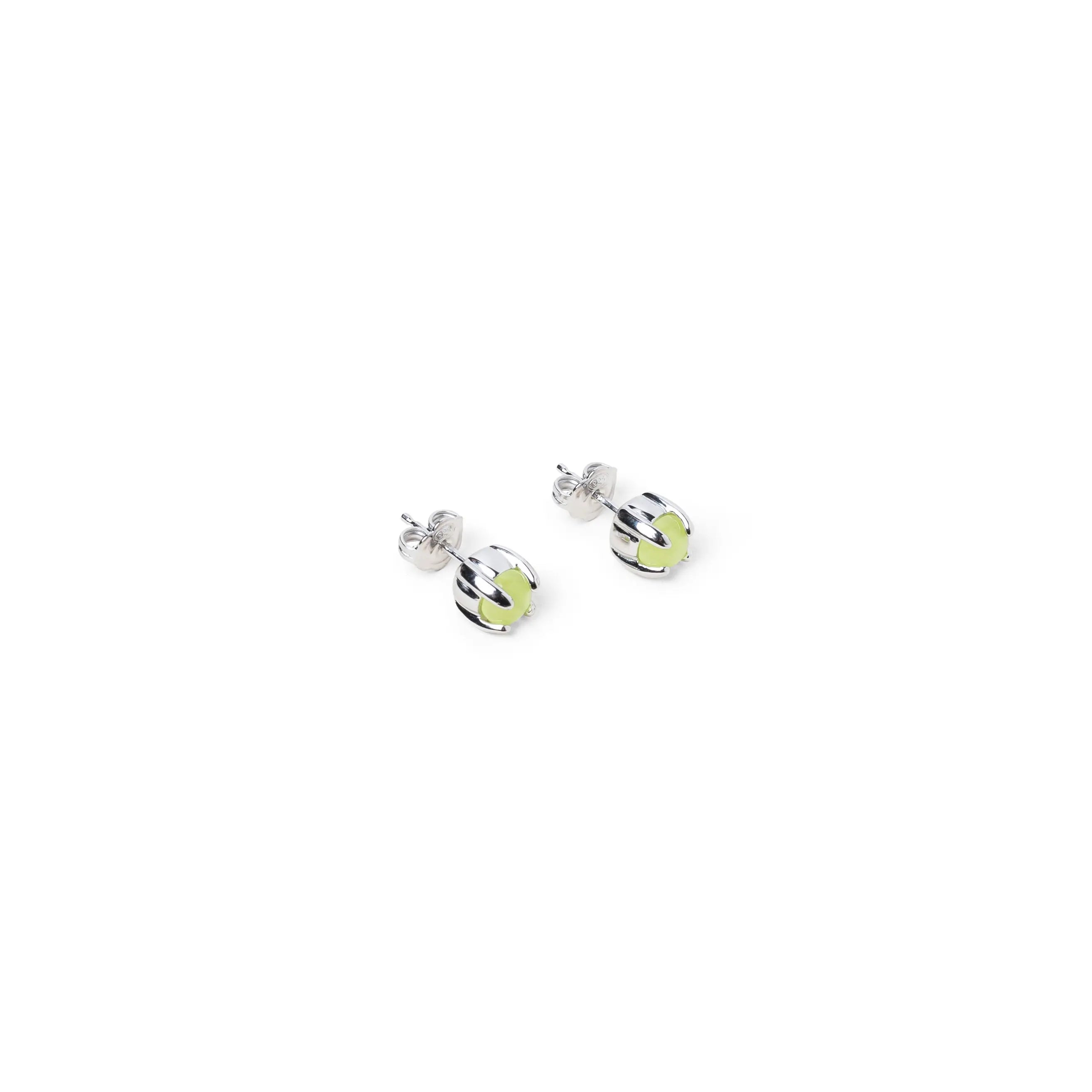 Orecchini Creatività in argento 925 color lime – collezione Emozioni Adami Gioielli 