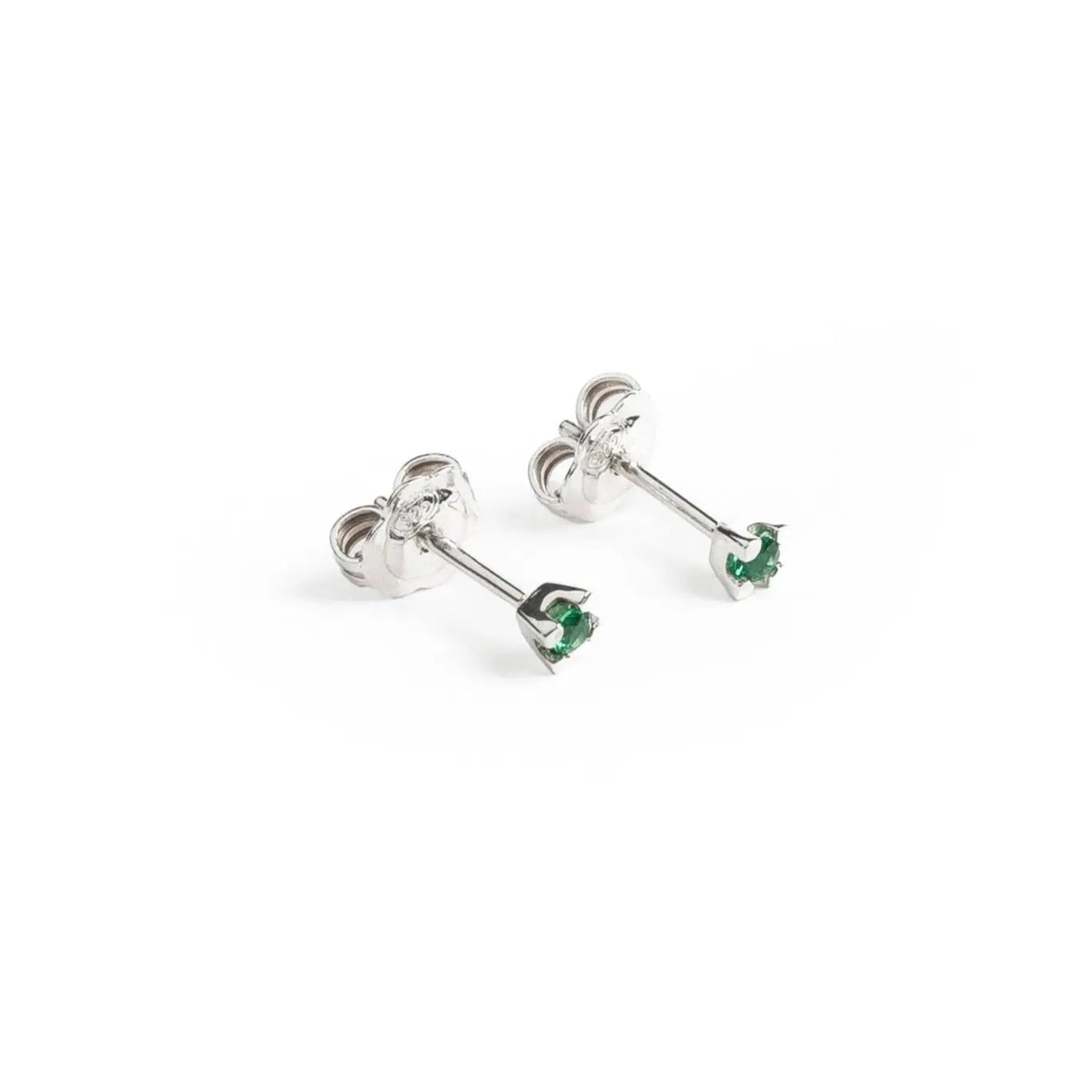 Orecchini Luce verdi in argento 925 - collezione Basic Adami Gioielli