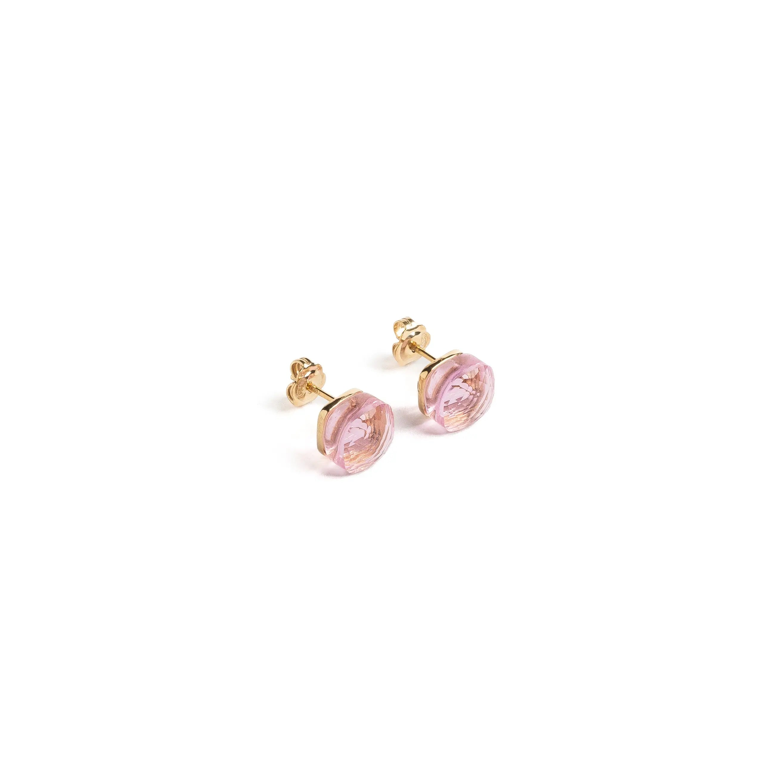 Orecchini Manhattan rosa in argento 925 - collezione Manhattan Adami Gioielli