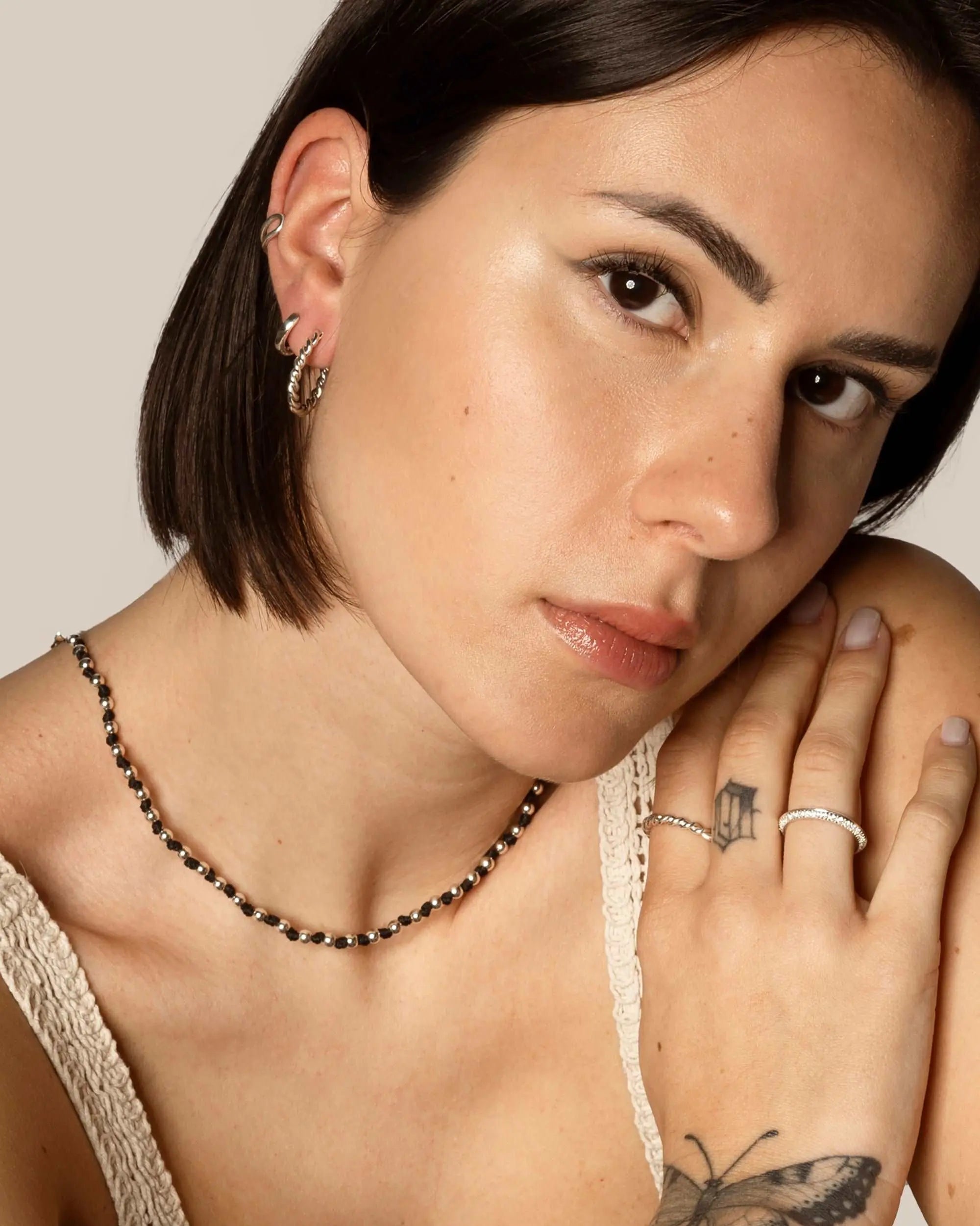 Orecchini Wires  in argento 925 - collezione Basic - Adami Gioielli